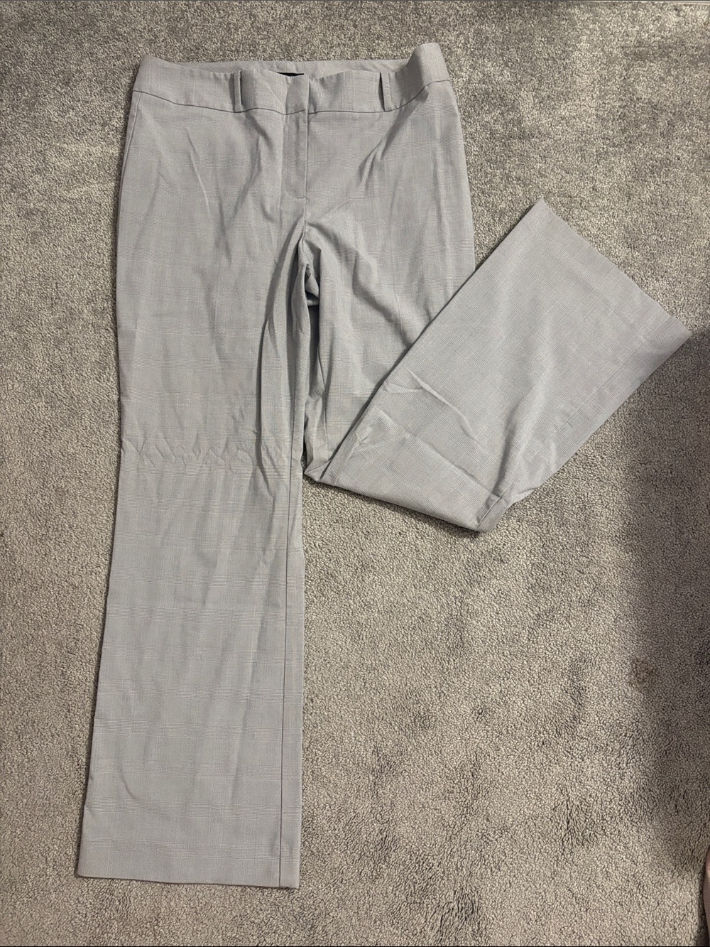 Alfani Light Gray Boot Cut Dress Pants